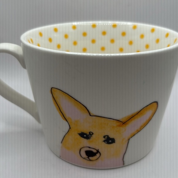 Corgi Dog Mug Polka Dot by Grace Fine Ceramic Pet Corgi Puppy Dog Mug-Love You - Picture 6 of 8